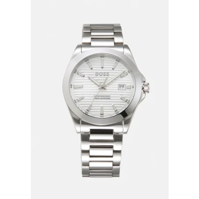 Obrázek BOSS Strike Hodinky silvercoloured, Muži, Velikost: One Size, Silver coloured