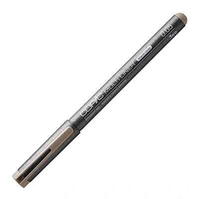 Obrázek COPIC Multiliner 0,05 mm, teplá šedá, fineliner s jemnou špičkou a voděodolným pigmentovým inkoustem
