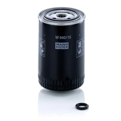 Obrázek MANN FILTER W 940/15 n filtr pro výměnu mazacího oleje Olejový průmysl, zemědělské a stavební stroje