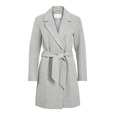 Obrázek Vila Pánský kabát Vlněný kabát. 40 Šedá (Light Grey Melange Light Melange)