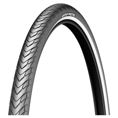 Obrázek Michelin Protek 700x28C (28 622) drát černá reflex Plášť