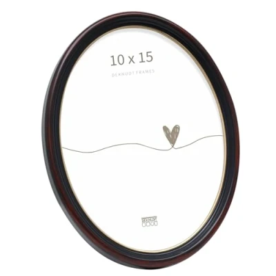 Obrázek Deknudt Frames S100F9 10.0X15.0 fotorámeček Oválnı, Klasickı, Černá, černá, 10 x 15 cm