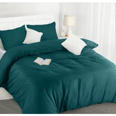Obrázek Utopia Bedding Ložní prádlo sada 200 x povlečení z mikrovlákna cm + 2 povlaky na polštář 50 75 smaragd