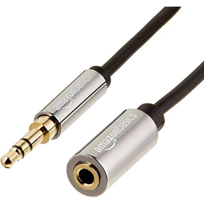 Obrázek Kabel AmazonBasics aux, stereofonní audio kabel, 3,5 mm konektor do jacku, 7,6 m