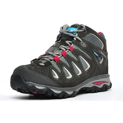 Obrázek Karrimor Dámské trekové a turistické boty Isla Mid Ladies Weathertite Black, Černá Black Sea Pink