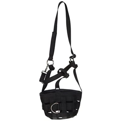 Obrázek Kerbl 321627 náhubek/fritovací brzda nylon, černá, teplá krev