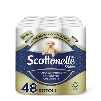 Obrázek Scottonelle, Toaletní papír, měkký a reliéfní 48 Unità
