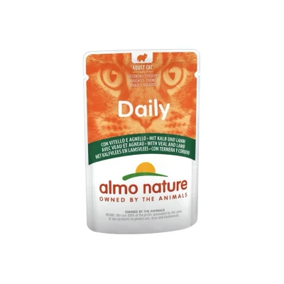 Obrázek Kapsička ALMO NATURE Daily Menu telecí a jehně 70g