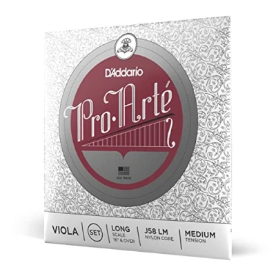 Obrázek D&#039; Addario J58 MOD LM pro Arte Viola struna sada perlon/Hliník