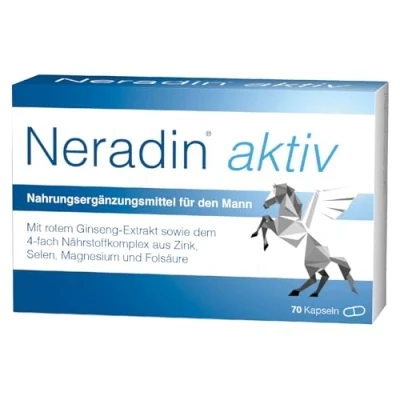 Obrázek Neradin Aktivní komplex mikroživin speciálně pro muže s červeným výtažkem ženšenu a užitečným 4násobným komplexem živin ze zinku, selenu, hořčíku kyseliny listové 70 kusů