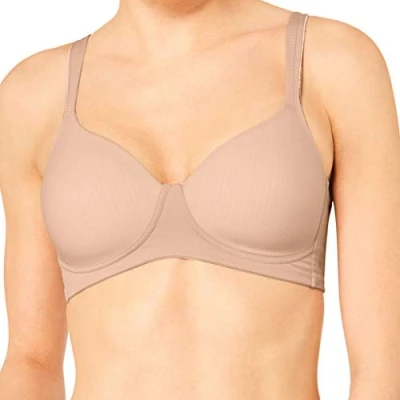 Obrázek Triumph Moderní podprsenka Soft+Cotton P A E 75 110, Neutrální béžová