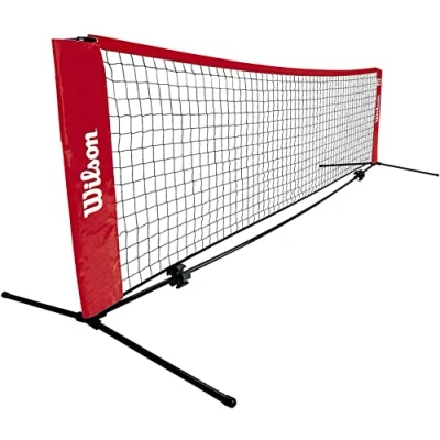 Obrázek Wilson Tennisnetz EZ Einheitsgröße schwarz/rot