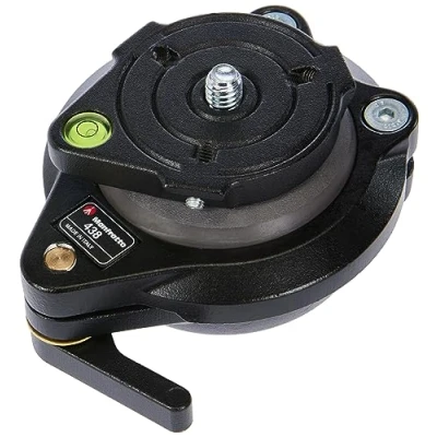 Obrázek Manfrotto kompaktní nivelační hlava 438 3/8&quot; černá