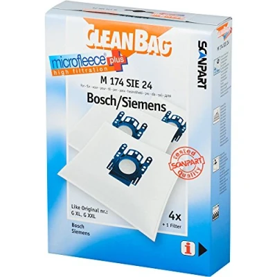 Obrázek CleanBag M 174 SIE 24 Sáček na prach, plast, bílá/opulenter Garten