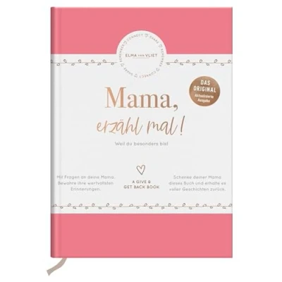 Obrázek Mama, erzähl mal! Elma van Vliet: Weil du besonders bist Ein persönliches Geschenk für die Mutter zum Muttertag, Geburtstag oder einfach so