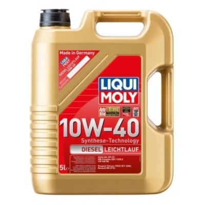Obrázek LIQUI MOLY Diesel lehký chod 10W 40 5 L technologie syntetického motoru výr. č.: 1387