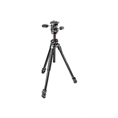 Obrázek Manfrotto MK290DUA3 3W 290 DUAL Kit Alu 3 segmenty (90stupňový střední sloupec, 3cestný náklon)