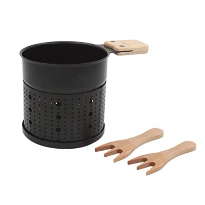 Obrázek COOKUT Lumi Fondue Schokolade mit Kerze Bereiten Sie in weniger als 5 Minuten EIN köstliches, umwerfendes Dessert zu 1 Gerät für 3 Personen Schokoladenfondue ohne Strom