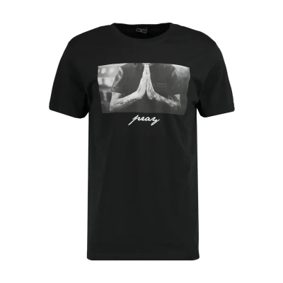Obrázek Mister Tee PRAY Triko s potiskem, Muži, Velikost: 5XL, Black