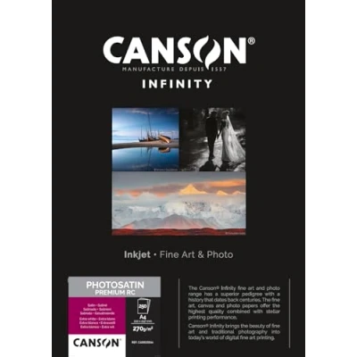 Obrázek Canson 400035066 Photo satén Premium RC box, Papír, A4