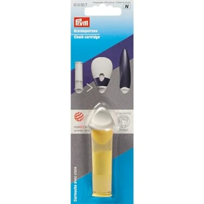 Obrázek Prym Chalk Cartridge Yellow křídová patrona žlutá ergonomika, plast, 1 kus (balení ks)