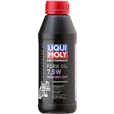 Obrázek LIQUI MOLY Motorbike Fork Oil 7,5W medium/light 500 ml Motocykl olej do vidlice výr. č.: 3099