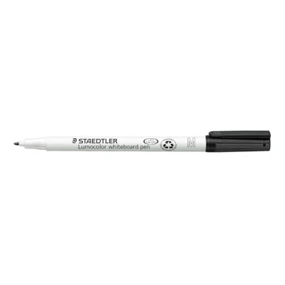 Obrázek STAEDTLER 301 9 Lumocolor tužka na bílou tabuli M špička cca 1,0 mm, 10 kusů v kartonovém pouzdře, černá