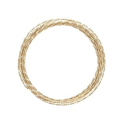 Obrázek Vaessen Creative Aluminiumdraht, Hellgold, m, Aluminium Wire, Basteldraht, Dekodraht, Floristikdraht Aludraht Diamant Schmuck 2 mm x 5 Meter Biegsam Schmuckdraht Hell, light gold, 500 0.2 cm