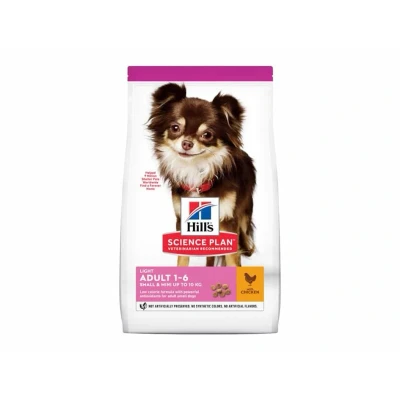 Obrázek HILLS Canine Adult Light Small &amp; Mini Chicken 6kg
