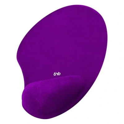 Obrázek T&#039;nB Ergonomická podložka pod myš s opěrkou dlaní fialová