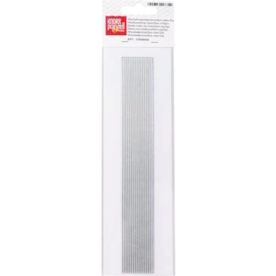 Obrázek KnorrPrandell 8306036 voskové proužky, 2 mm / 20 cm, stříbrné