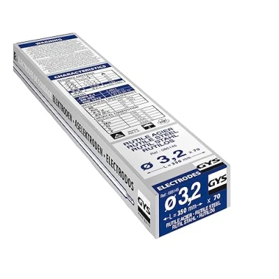 Obrázek GYS Svařovací příslušenství 70 Rutile Elektrody E6013, průměr 3, 2 mm, ocel, Ø 3,2 085145