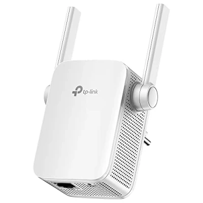 Obrázek TP Link Repeater RE305 AC1200 WLAN (Dual AC + N, 1167 Mbit/s, ovládání aplikací, 1 port, 2 x flexibilní externí antény, WPS, režim AP, kompatibilní se všemi zařízeními), bílý