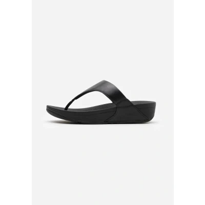 Obrázek Fitflop LULU Toepost Sandály s odděleným palcem, Ženy, Velikost: 36, Black boty