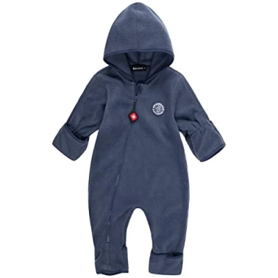 Obrázek Höhenhorn Ibex Baby Fleece Overall zima podzim dupačky batole s kapucí, tmavě modrá