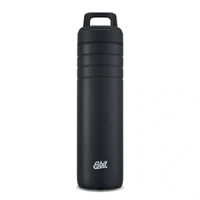 Obrázek Esbit Thermobecher mit Isolierverschluss Majoris Isolierbecher 700 ml in Schwarz aus hochwertigem Edelstahl