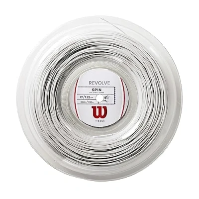 Obrázek Wilson Unisex Tenisaite Revolve, bílá, role 200 metrů, 1,25 mm, WRZ906600