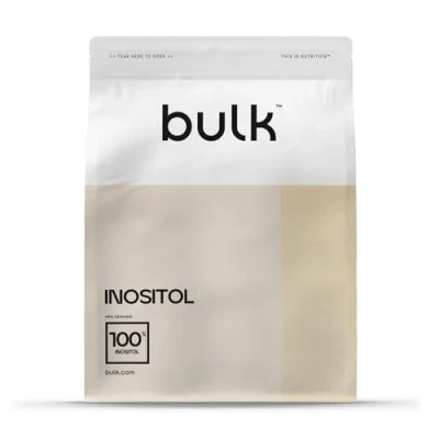 Obrázek Bulk Inositol prášek, 100 g, 200 porcí, balení se může lišit