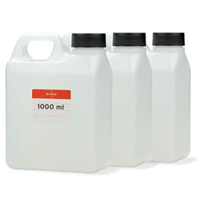 Obrázek Octopus 3x 1000ml kanystr, 1 litr kanystru na vodu kempování, prázdný plastový kanystr potraviny, oleje nebo chemikálie, z HDPE plastu