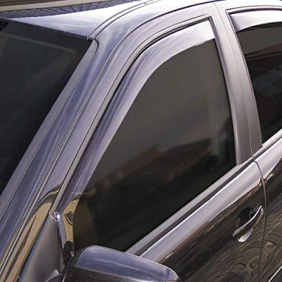 Obrázek ClimAir Car Comfort Windabweiser Schwarz kompatibel mit Audi Q5 2017