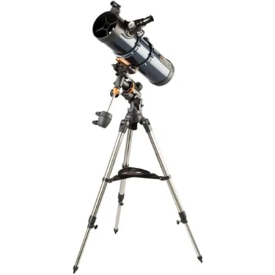 Obrázek Celestron 31045 AstroMaster 130EQ Newtonian Reflector Telescope, tmavě modrá