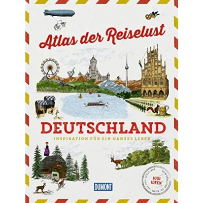 Obrázek DuMont Bildband Atlas der Reiselust Deutschland: Inspiration für ein ganzes Leben