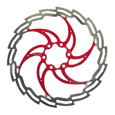 Obrázek XLC BR X02 203 mm stříbrno červená Kotouč