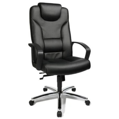 Obrázek Topstar Kancelářská židle manažerské křeslo Comfort Point 50 umělá kůže černá