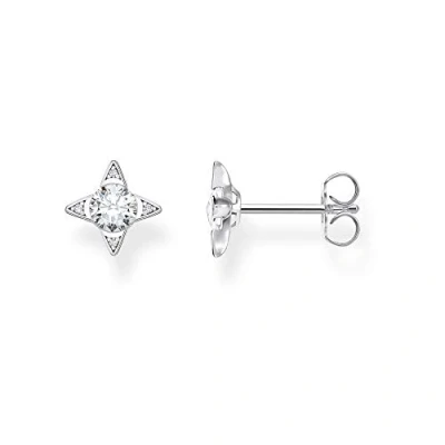 Obrázek Thomas Sabo Náušnice vážka 925 Sterlingové stříbro H2051, 925, černěné, studený mail, Spinel
