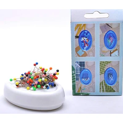 Obrázek Trimz Magnet Nadelkissen, weiß, 12 x 8 3 cm