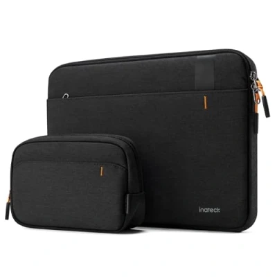 Obrázek Inateck 360 ochrana taška na notebook, kompatibilní s 13palcovým MacBook Air M1/M2/M3 2018 2024, 13 palců Pro M1/M2 2016 2022, 12,3 Surface 11/10/9/X/8/7/6/5/4/3, pouzdro laptop