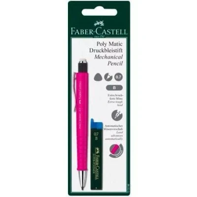 Obrázek FABER CASTELL 133398 mechanická tužka Poly Matic, 0,7 mm, na blistrové kartě, tříděné