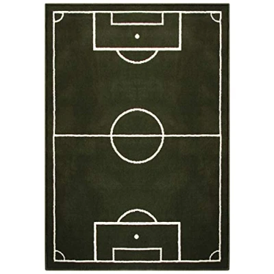 Obrázek Dětský koberec 118 cm x 170 &quot;fotbalové hřiště&quot;,