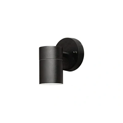 Obrázek Konstsmide Modena 7572 750 nástěnné světlo / Š: 6 cm H: 9 V: 1x35W IP44 lakovaný hliník matná černá
